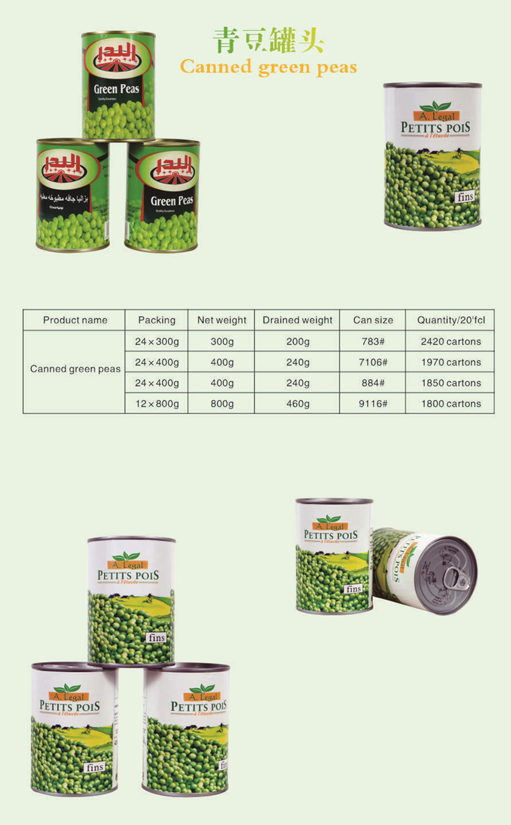 Canned green beans